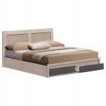 ΚΡΕΒΑΤΙ CAPRI HM312.14 ΜΕ 2 ΣΥΡΤΑΡΙΑ SONAMA-ΑΝΘΡΑΚΙ ΓΙΑ ΣΤΡΩΜΑ 150x200εκ.