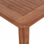 ΤΡΑΠΕΖΙ ΟΡΘΟΓΩΝΙΟ PRESSCOT HM18123 ΞΥΛΟ TEAK--ΦΥΣΙΚΟ 140x80x76Υεκ.