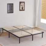 ΚΡΕΒΑΤΙ-ΥΠΟΣΤΡΩΜΑ ΔΙΠΛΟ MARKY HM694.01 ΜΕΤΑΛΛΙΚΟ ΜΑΥΡΟ ΓΙΑ ΣΤΡΩΜΑ 200x160εκ