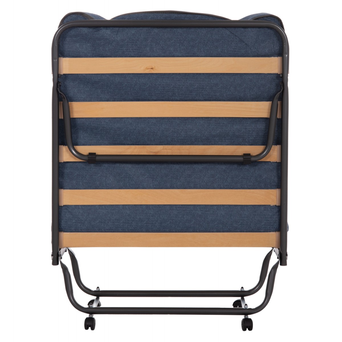 ΚΡΕΒΑΤΙ-ΡΑΝΤΖΟ ΙΤΑΛΙΑΣ NOBLE HM393.02 ΜΕΤΑΛΛΙΚΟ ΜΕ ΡΟΔΕΣ & ΣΤΡΩΜΑ 9εκ ΓΚΡΙ 80x182x37.5Υεκ.