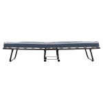 ΚΡΕΒΑΤΙ-ΡΑΝΤΖΟ ΙΤΑΛΙΑΣ SLADE HM604.03 ΜΕΤΑΛ. ΜΕ ΡΟΔΕΣ & ΣΤΡΩΜΑ 6,5εκ ΟΨΗ ΤΖΙΝ 80x183x37,5Yεκ