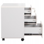 ΣΥΡΤΑΡΙΕΡΑ ΓΡΑΦΕΙΟΥ ΜΕ ΚΛΕΙΔΑΡΙΑ VANCE HM2159 ΛΕΥΚΗ ΜΕΛΑΜΙΝΗ-ΡΟΔΑΚΙΑ 39x40x60Υεκ.