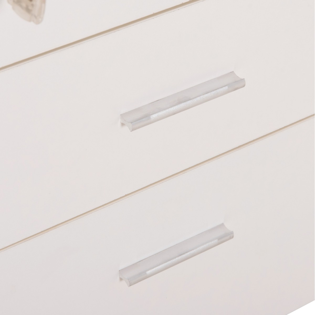 ΣΥΡΤΑΡΙΕΡΑ ΓΡΑΦΕΙΟΥ ΜΕ ΚΛΕΙΔΑΡΙΑ VANCE HM2159 ΛΕΥΚΗ ΜΕΛΑΜΙΝΗ-ΡΟΔΑΚΙΑ 39x40x60Υεκ.