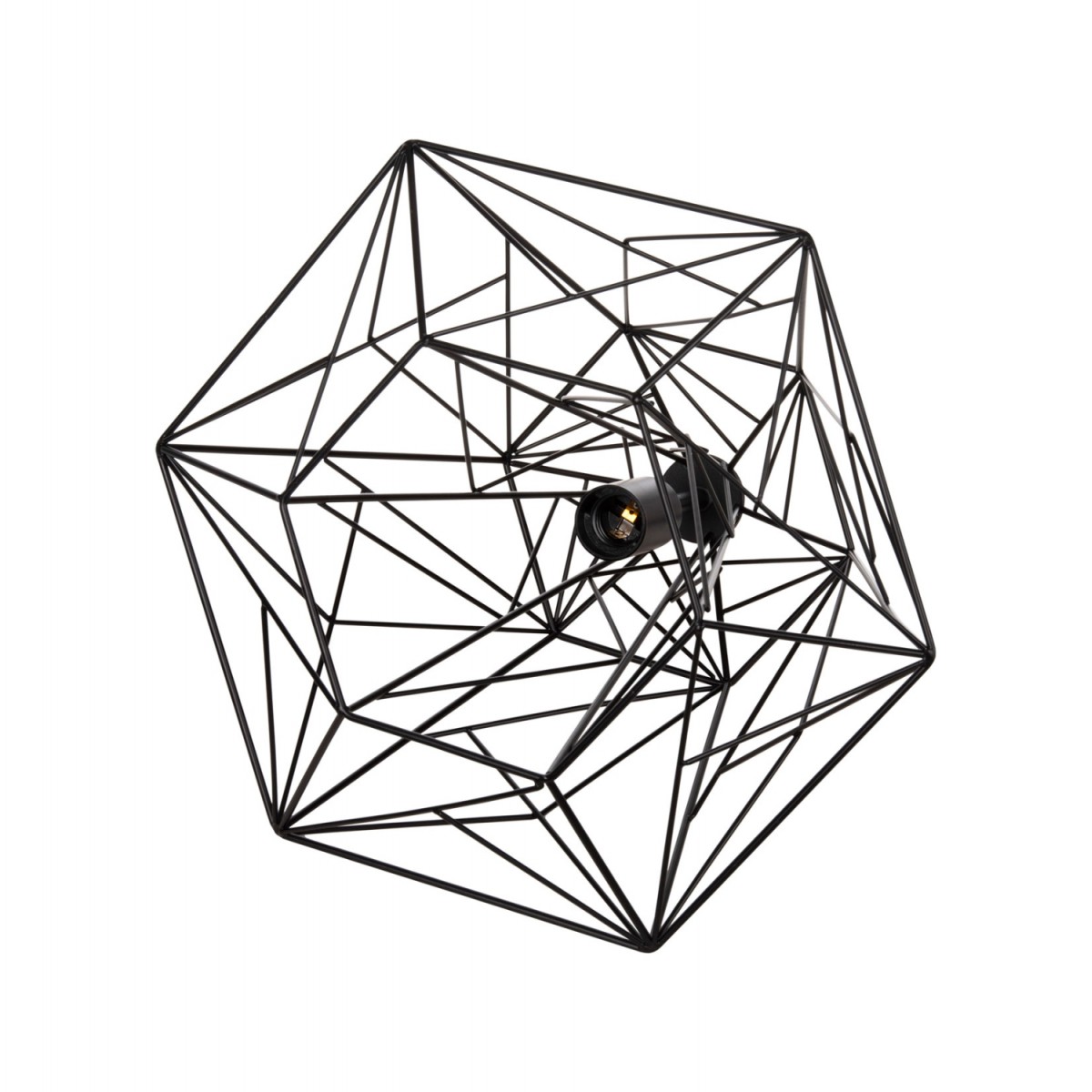 ΦΩΤΙΣΤΙΚΟ ΟΡΟΦΗΣ ΚΡΕΜΑΣΤΟ HM4066 ΜΑΥΡΟ ΜΕΤΑΛΛΙΚΟ ΚΑΠΕΛΟ 39x34x130Υεκ.