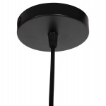 ΦΩΤΙΣΤΙΚΟ ΟΡΟΦΗΣ ΚΡΕΜΑΣΤΟ HM4080 ΜΑΥΡΟ ΜΕΤΑΛΛΟ-ΞΥΛΙΝΗ ΛΕΠΤΟΜΕΡΕΙΑ 35x35x112Υεκ