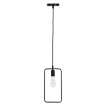 ΦΩΤΙΣΤΙΚΟ ΟΡΟΦΗΣ ΚΡΕΜΑΣΤΟ HM4097 ΜΑΥΡΟ ΜΕΤΑΛΛΙΚΟ ΟΡΘΟΓΩΝΙΟ 17,5x133Υεκ.