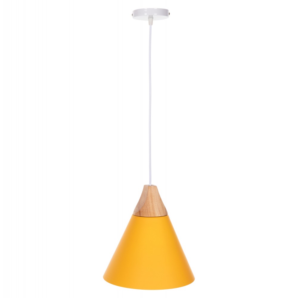 ΦΩΤΙΣΤΙΚΟ ΟΡΟΦΗΣ ΚΡΕΜΑΣΤΟ HM4151 ΚΙΤΡΙΝΟ ΜΕΤΑΛΛΙΚΟ ΚΑΠΕΛΟ Φ21,5x115Υ εκ.