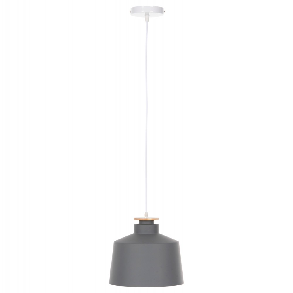 ΦΩΤΙΣΤΙΚΟ ΟΡΟΦΗΣ ΚΡΕΜΑΣΤΟ HM4158.03 ΓΚΡΙ ΚΑΠΕΛΟ ΑΛΟΥΜΙΝΙΟΥ Φ30x123,5Υεκ