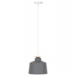 ΦΩΤΙΣΤΙΚΟ ΟΡΟΦΗΣ ΚΡΕΜΑΣΤΟ HM4158.03 ΓΚΡΙ ΚΑΠΕΛΟ ΑΛΟΥΜΙΝΙΟΥ Φ30x123,5Υεκ