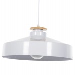 ΦΩΤΙΣΤΙΚΟ ΟΡΟΦΗΣ ΚΡΕΜΑΣΤΟ HM4159.02 ΛΕΥΚΟ ΜΕΤΑΛΛΙΚΟ ΚΑΠΕΛΟ Φ40x116Υεκ