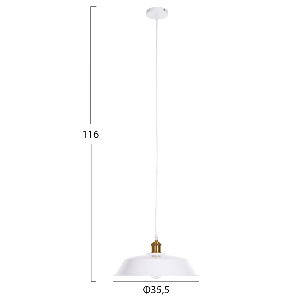 ΦΩΤΙΣΤΙΚΟ ΟΡΟΦΗΣ ΚΡΕΜΑΣΤΟ HM4174.02 ΛΕΥΚΟ ΜΕΤΑΛΛΟ ΧΡΥΣΗ ΛΕΠΤΟΜΕΡΕΙΑ Φ35,5x116Υεκ