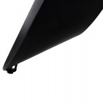 ΤΡΑΠΕΖΙ ΣΤΡΟΓΓΥΛΟ ZOD HM9852.03 ΠΡΑΣΙΝΟ ΜΑΡΜΑΡΟ ΚΕΡΑΜΙΚΟ TOP-ΜΑΥΡΑ ΜΕΤΑΛ.ΠΟΔΙΑ Φ135x74Υεκ