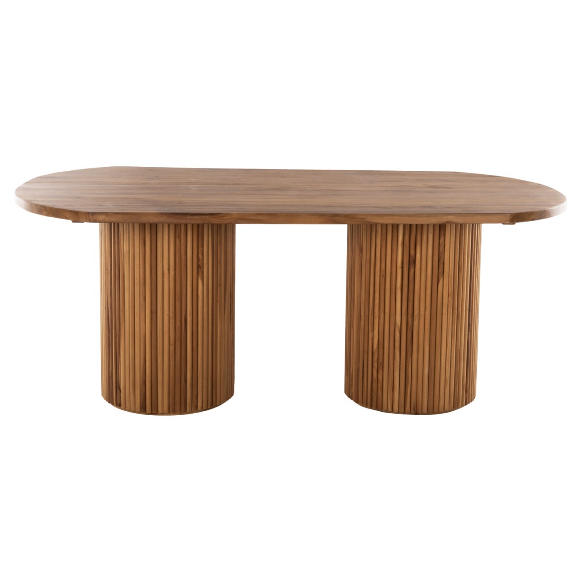 ΤΡΑΠΕΖΙ ΤΡΑΠΕΖΑΡΙΑΣ DREMA HM9893 ΜΑΣΙΦ ΞΥΛΟ ΤΕΑΚ 200Χ110Χ77.5Υεκ. 4εκ.ΕΠΙΦΑΝΕΙΑ