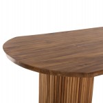 ΤΡΑΠΕΖΙ ΤΡΑΠΕΖΑΡΙΑΣ DREMA HM9893 ΜΑΣΙΦ ΞΥΛΟ ΤΕΑΚ 200Χ110Χ77.5Υεκ. 4εκ.ΕΠΙΦΑΝΕΙΑ