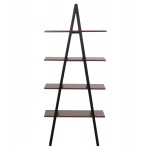 ΡΑΦΙΕΡΑ STAM HM18073.04 ΜΑΥΡΟΣ ΜΕΤΑΛΛΙΚΟΣ ΣΚΕΛΕΤΟΣ-ΜΕΛΑΜΙΝΗ ΚΑΡΥΔΙ 71x38x165Υεκ.