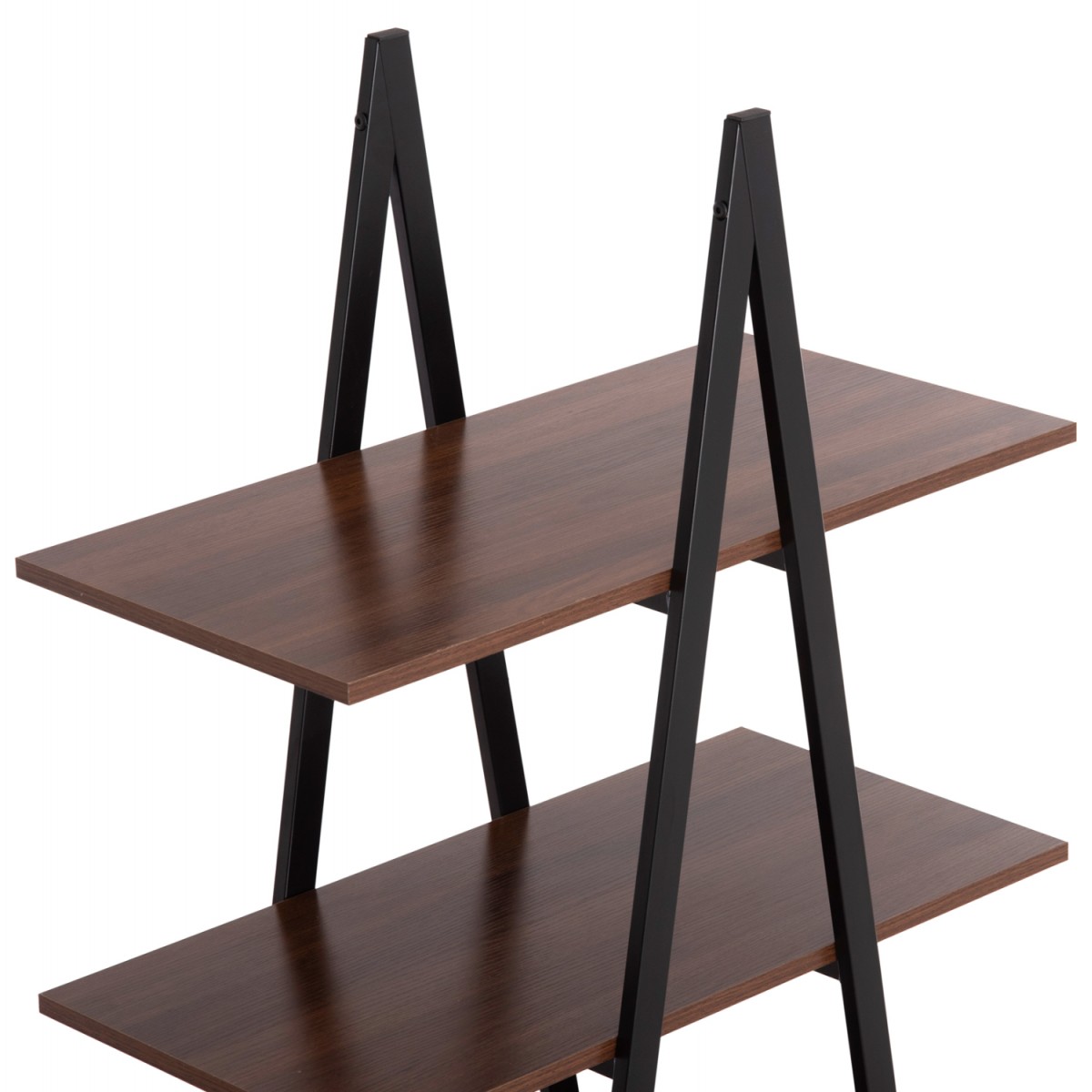 ΡΑΦΙΕΡΑ STAM HM18073.04 ΜΑΥΡΟΣ ΜΕΤΑΛΛΙΚΟΣ ΣΚΕΛΕΤΟΣ-ΜΕΛΑΜΙΝΗ ΚΑΡΥΔΙ 71x38x165Υεκ.