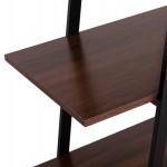 ΡΑΦΙΕΡΑ STAM HM18073.04 ΜΑΥΡΟΣ ΜΕΤΑΛΛΙΚΟΣ ΣΚΕΛΕΤΟΣ-ΜΕΛΑΜΙΝΗ ΚΑΡΥΔΙ 71x38x165Υεκ.