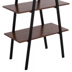 ΡΑΦΙΕΡΑ STAM HM18073.04 ΜΑΥΡΟΣ ΜΕΤΑΛΛΙΚΟΣ ΣΚΕΛΕΤΟΣ-ΜΕΛΑΜΙΝΗ ΚΑΡΥΔΙ 71x38x165Υεκ.