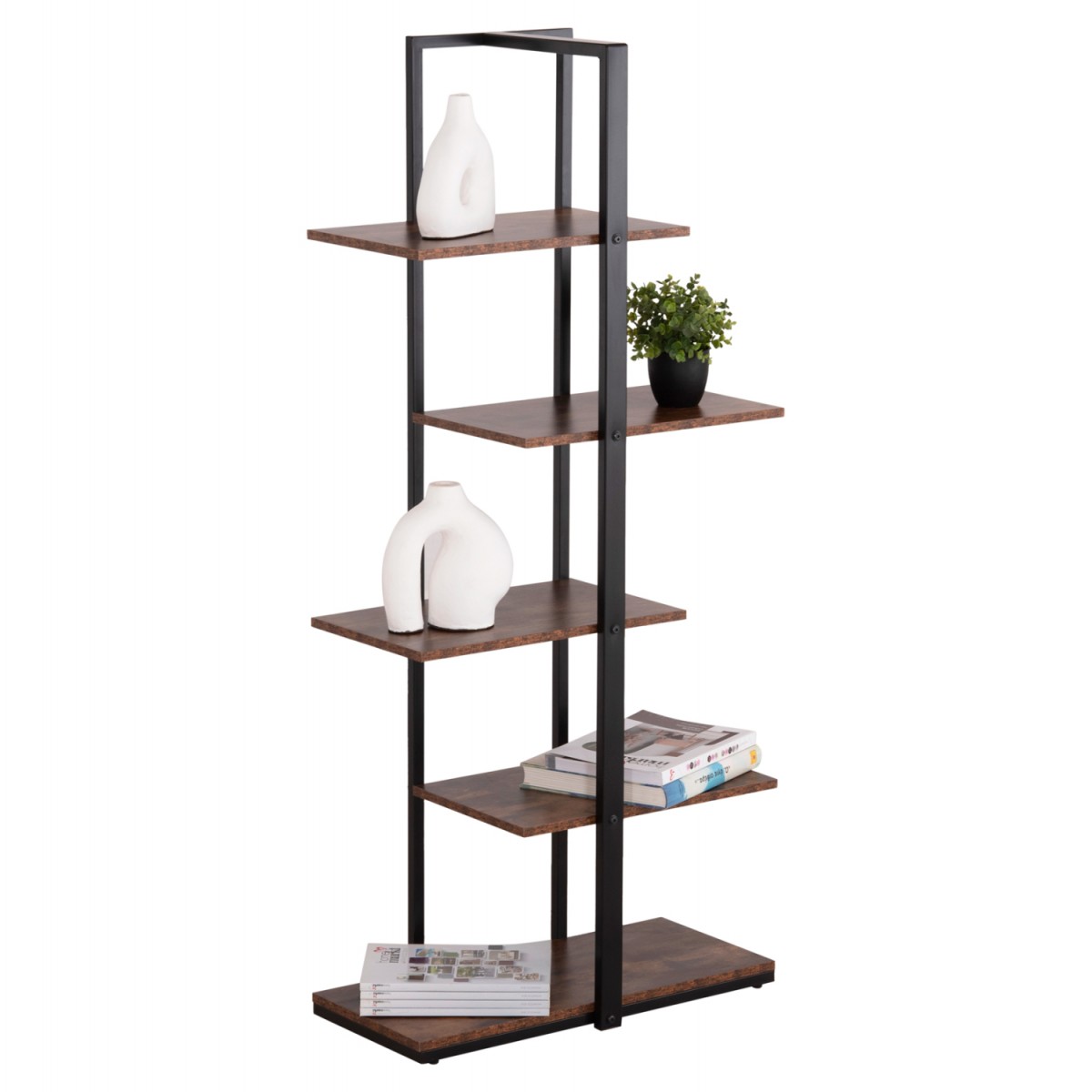 ΡΑΦΙΕΡΑ OMNI HM18074.04 ΜΑΥΡΟΣ ΜΕΤΑΛΛΙΚΟΣ ΣΚΕΛΕΤΟΣ-ΜΕΛΑΜΙΝΗ ΚΑΡΥΔΙ 68x34,5x150,5Υεκ