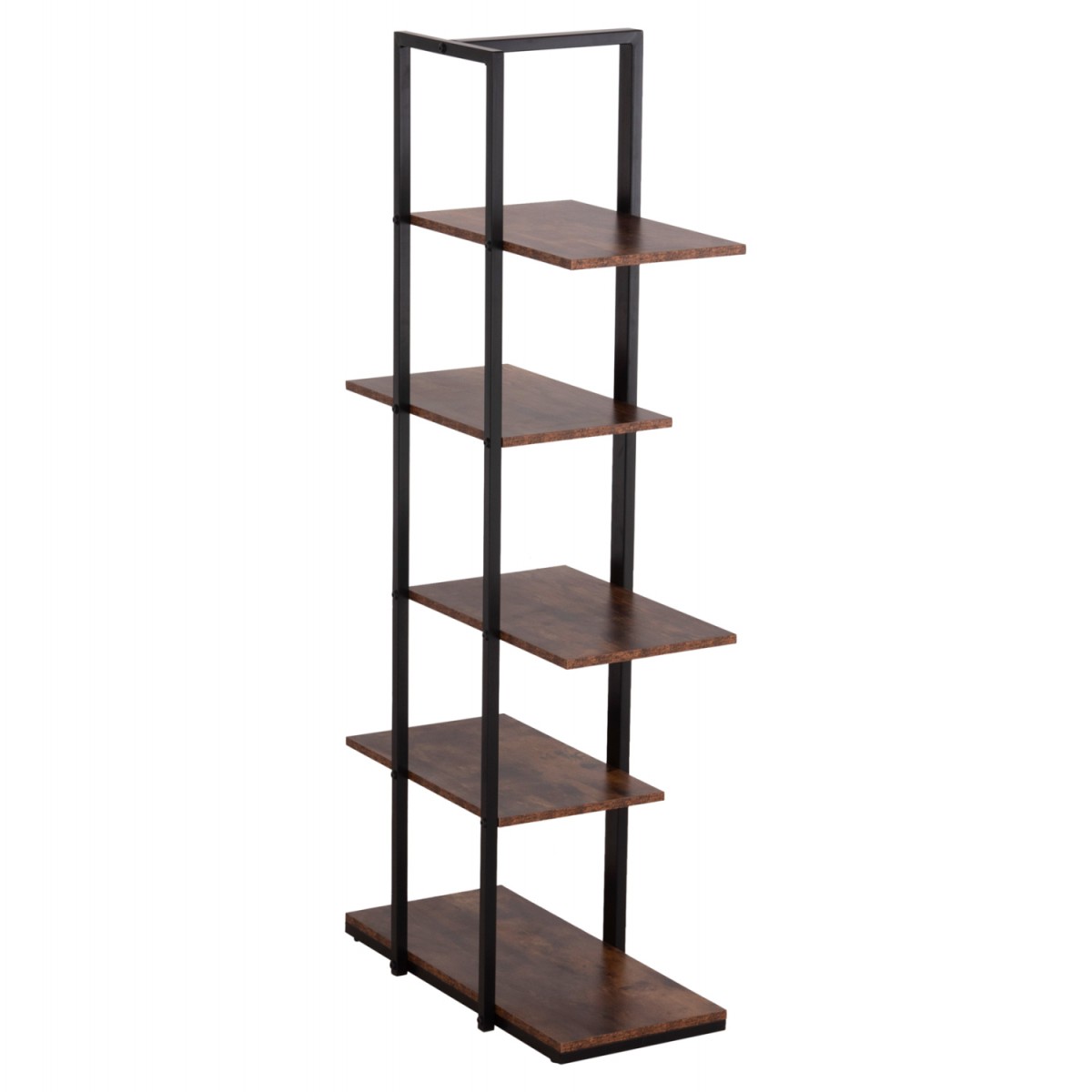 ΡΑΦΙΕΡΑ OMNI HM18074.04 ΜΑΥΡΟΣ ΜΕΤΑΛΛΙΚΟΣ ΣΚΕΛΕΤΟΣ-ΜΕΛΑΜΙΝΗ ΚΑΡΥΔΙ 68x34,5x150,5Υεκ