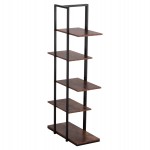 ΡΑΦΙΕΡΑ OMNI HM18074.04 ΜΑΥΡΟΣ ΜΕΤΑΛΛΙΚΟΣ ΣΚΕΛΕΤΟΣ-ΜΕΛΑΜΙΝΗ ΚΑΡΥΔΙ 68x34,5x150,5Υεκ