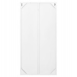 ΠΙΝΑΚΑΣ 3-ΠΤΥΧΟΣ WORLD MAP SANTORINI HM4504 MDF ΣΕ ΥΠΟΛΕΥΚΟ ΧΡΩΜΑ 180x4(πάχος)x120Υεκ.