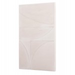 ΠΙΝΑΚΑΣ ΣΕΙΡΑ SANTORINI HM4505 MDF ΣΕ ΥΠΟΛΕΥΚΟ ΧΡΩΜΑ 80x4(πάχος)x120Υεκ.