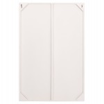 ΠΙΝΑΚΑΣ ΣΕΙΡΑ SANTORINI HM4505 MDF ΣΕ ΥΠΟΛΕΥΚΟ ΧΡΩΜΑ 80x4(πάχος)x120Υεκ.