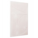 ΠΙΝΑΚΑΣ ΣΕΙΡΑ SANTORINI HM4506 MDF ΣΕ ΥΠΟΛΕΥΚΟ ΧΡΩΜΑ 80x4(πάχος)x120Υεκ.