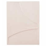 ΠΙΝΑΚΑΣ ΟΡΘΟΓΩΝΙΟΣ ΣΕΙΡΑ SANTORINI HM4509 MDF ΥΠΟΛΕΥΚΟ ΧΡΩΜΑ 60x4(πάχος)x80Υεκ.