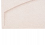 ΠΙΝΑΚΑΣ ΟΡΘΟΓΩΝΙΟΣ ΣΕΙΡΑ SANTORINI HM4509 MDF ΥΠΟΛΕΥΚΟ ΧΡΩΜΑ 60x4(πάχος)x80Υεκ.