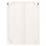 ΠΙΝΑΚΑΣ ΟΡΘΟΓΩΝΙΟΣ ΣΕΙΡΑ SANTORINI HM4510 MDF ΣΕ ΥΠΟΛΕΥΚΟ ΧΡΩΜΑ 60x4(πάχος)x80Υεκ.