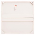 ΠΙΝΑΚΑΣ ΤΕΤΡΑΓΩΝΟΣ ΣΕΙΡΑ SANTORINI HM4516 MDF ΣΕ ΥΠΟΛΕΥΚΟ ΧΡΩΜΑ 80x4,5(πάχος)x80Υεκ.