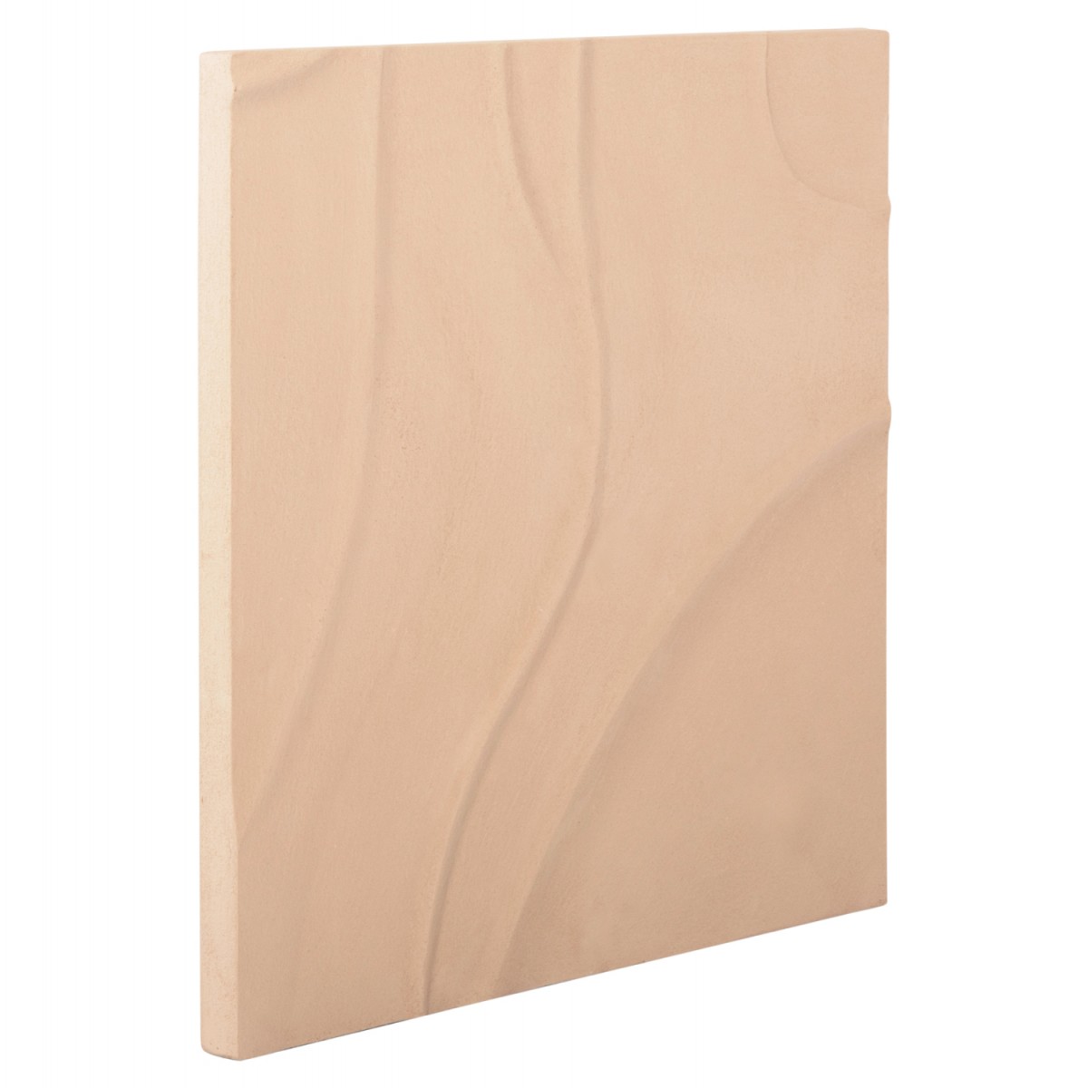 ΠΙΝΑΚΑΣ ΤΕΤΡΑΓΩΝΟΣ ΣΕΙΡΑ SANTORINI HM4520 MDF ΣΕ ΜΠΕΖ ΧΡΩΜΑ 80x4(πάχος)x80Υεκ.