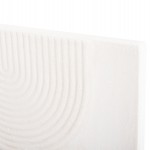 ΠΙΝΑΚΑΣ ΟΡΘΟΓΩΝΙΟΣ ΣΕΙΡΑ SANTORINI HM4523 MDF ΣΕ ΥΠΟΛΕΥΚΟ ΧΡΩΜΑ 60x4(πάχος)x80Υεκ.