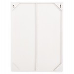 ΠΙΝΑΚΑΣ ΟΡΘΟΓΩΝΙΟΣ ΣΕΙΡΑ SANTORINI HM4523 MDF ΣΕ ΥΠΟΛΕΥΚΟ ΧΡΩΜΑ 60x4(πάχος)x80Υεκ.