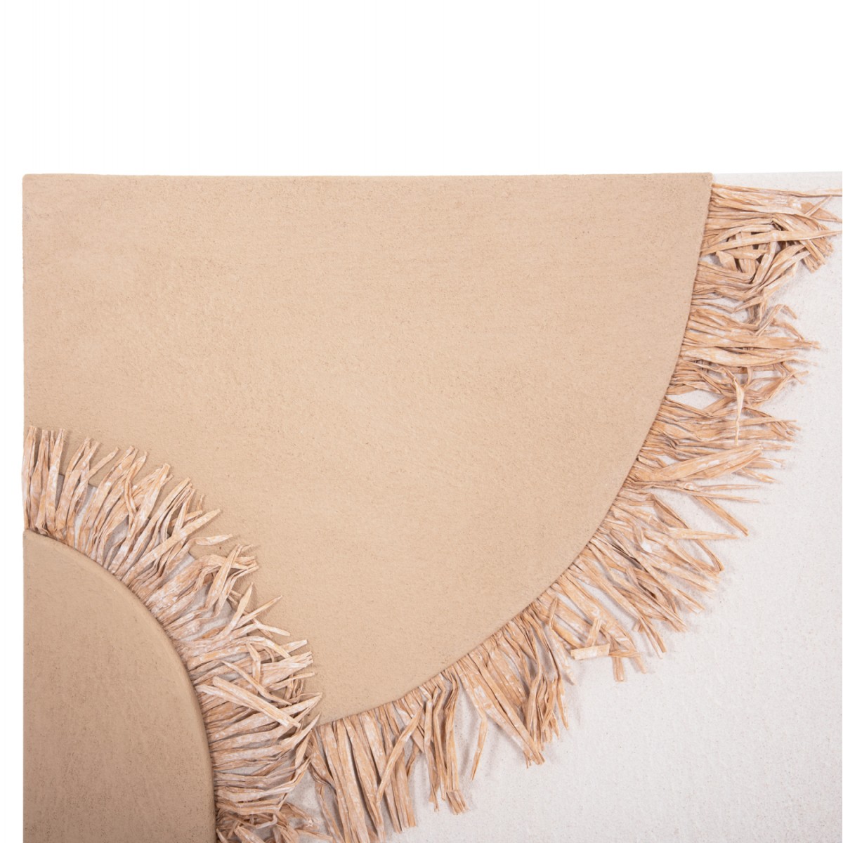 ΠΙΝΑΚΑΣ ΟΡΘΟΓΩΝΙΟΣ ΣΕΙΡΑ SANTORINI HM4533 MDF ΥΠΟΛΕΥΚΟ-ΚΑΦΕ-ΚΡΟΣΙΑ ΜΠΕΖ 60x4,5(πάχος)x80Υεκ