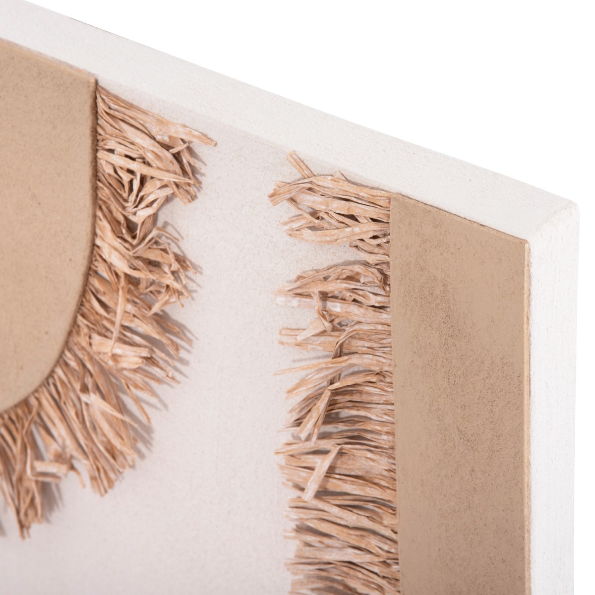 ΠΙΝΑΚΑΣ ΟΡΘΟΓΩΝΙΟΣ ΣΕΙΡΑ SANTORINI HM4533 MDF ΥΠΟΛΕΥΚΟ-ΚΑΦΕ-ΚΡΟΣΙΑ ΜΠΕΖ 60x4,5(πάχος)x80Υεκ