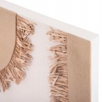 ΠΙΝΑΚΑΣ ΟΡΘΟΓΩΝΙΟΣ ΣΕΙΡΑ SANTORINI HM4533 MDF ΥΠΟΛΕΥΚΟ-ΚΑΦΕ-ΚΡΟΣΙΑ ΜΠΕΖ 60x4,5(πάχος)x80Υεκ