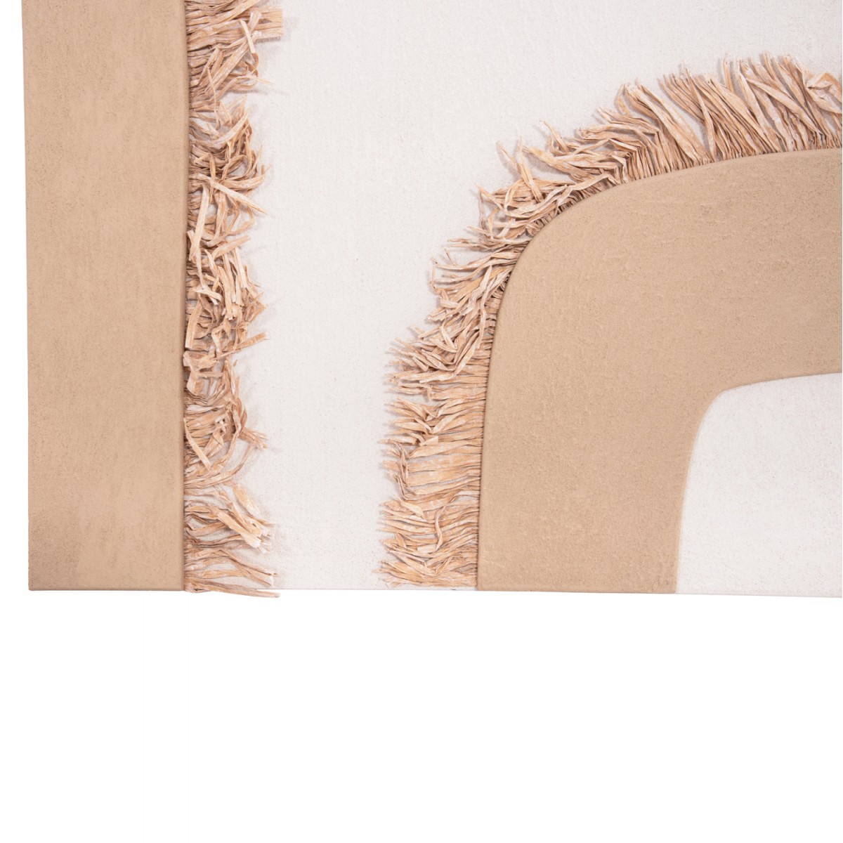 ΠΙΝΑΚΑΣ ΟΡΘΟΓΩΝΙΟΣ ΣΕΙΡΑ SANTORINI HM4533 MDF ΥΠΟΛΕΥΚΟ-ΚΑΦΕ-ΚΡΟΣΙΑ ΜΠΕΖ 60x4,5(πάχος)x80Υεκ