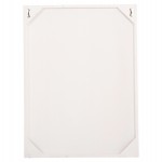 ΠΙΝΑΚΑΣ ΟΡΘΟΓΩΝΙΟΣ ΣΕΙΡΑ SANTORINI HM4533 MDF ΥΠΟΛΕΥΚΟ-ΚΑΦΕ-ΚΡΟΣΙΑ ΜΠΕΖ 60x4,5(πάχος)x80Υεκ