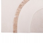 ΠΙΝΑΚΑΣ ΟΡΘΟΓΩΝΙΟΣ ΣΕΙΡΑ SANTORINI HM4534 MDF ΥΠΟΛΕΥΚΟ ΧΡΩΜΑ-ΔΙΑΚΟΣΜΗΣΗ ΜΠΕΖ 48x4,5(πάχος)x60Υεκ.