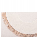 ΠΙΝΑΚΑΣ ΟΡΘΟΓΩΝΙΟΣ ΣΕΙΡΑ SANTORINI HM4535 MDF ΥΠΟΛΕΥΚΟ ΧΡΩΜΑ-ΔΙΑΚΟΣΜΗΣΗ ΜΠΕΖ 48x4,5(πάχος)x60Υεκ.