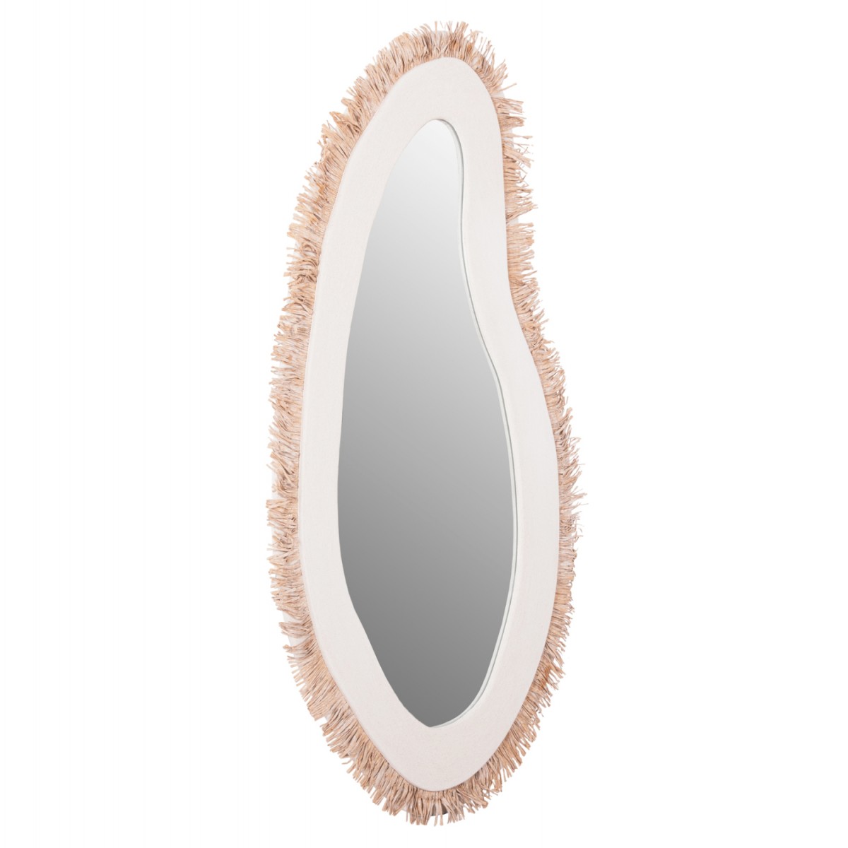 ΚΑΘΡΕΠΤΗΣ ΤΟΙΧΟΥ ΣΕΙΡΑ SANTORINI HM4525 MDF ΥΠΟΛΕΥΚΟ-ΔΙΑΚΟΣΜΗΣΗ ΣΕ ΜΠΕΖ 63x1,8x120Υεκ.