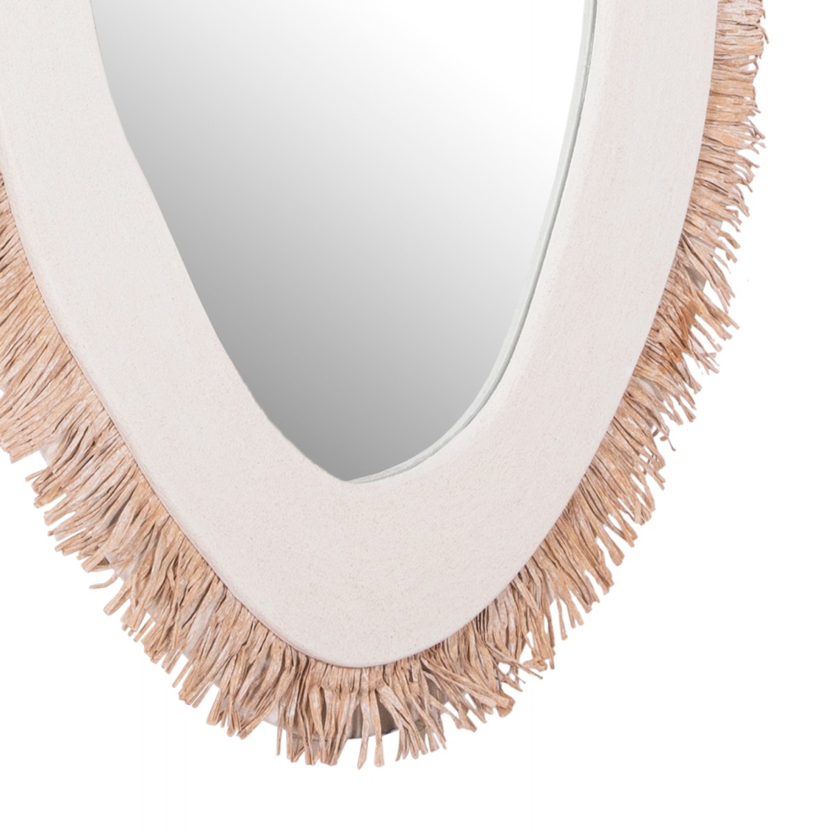 ΚΑΘΡΕΠΤΗΣ ΤΟΙΧΟΥ ΣΕΙΡΑ SANTORINI HM4525 MDF ΥΠΟΛΕΥΚΟ-ΔΙΑΚΟΣΜΗΣΗ ΣΕ ΜΠΕΖ 63x1,8x120Υεκ.