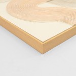 ΠΙΝΑΚΑΣ ΤΟΙΧΟΥ 3D SHON HM4557 ΜΕ ΚΟΡΝΙΖΑ ΜΠΕΖ-ΧΕΙΡΟΠΟΙΗΤΕΣ ΚΑΜΠΥΛΕΣ 72x5Χ102Υεκ.