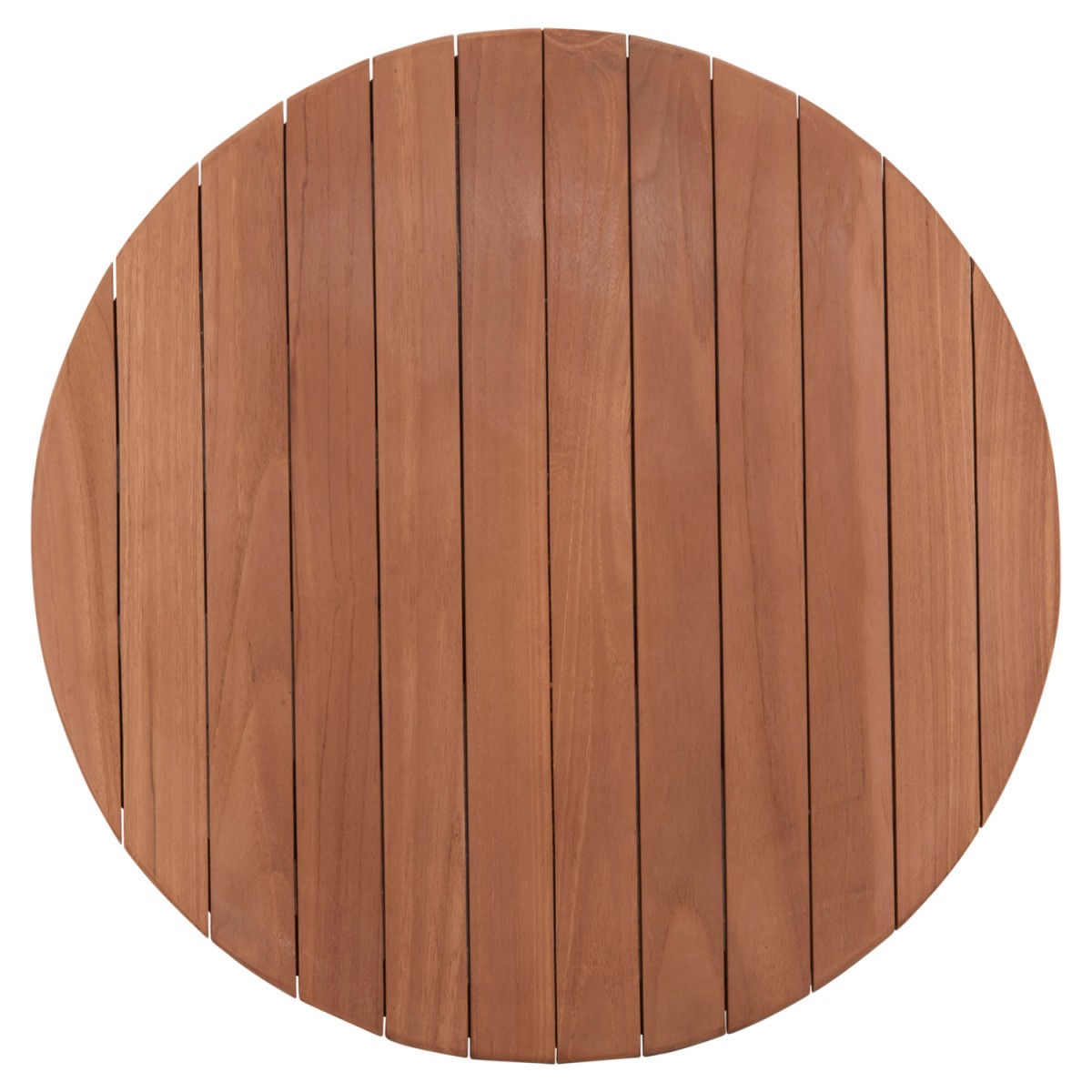 ΕΠΙΦΑΝΕΙΑ ΤΡΑΠΕΖΙΟΥ ΣΤΡΟΓΓΥΛΗ HM18132 ΞΥΛΟ TEAK--ΦΥΣΙΚΟ Φ60x4(πάχος)εκ.