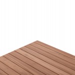 ΕΠΙΦΑΝΕΙΑ ΤΡΑΠΕΖΙΟΥ ΤΕΤΡΑΓΩΝΗ HM18135 ΞΥΛΟ TEAK--ΦΥΣΙΚΟ 60x60x4(πάχος)εκ.