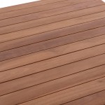 ΕΠΙΦΑΝΕΙΑ ΤΡΑΠΕΖΙΟΥ ΤΕΤΡΑΓΩΝΗ HM18137 ΞΥΛΟ TEAK--ΦΥΣΙΚΟ 80x80x4(πάχος)εκ.