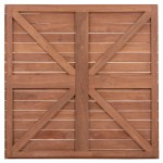 ΕΠΙΦΑΝΕΙΑ ΤΡΑΠΕΖΙΟΥ ΤΕΤΡΑΓΩΝΗ HM18137 ΞΥΛΟ TEAK--ΦΥΣΙΚΟ 80x80x4(πάχος)εκ.